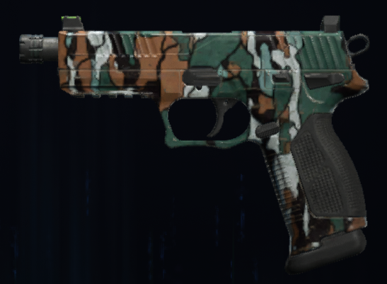 Rendu du camouflage Baumier sur Jäger 45